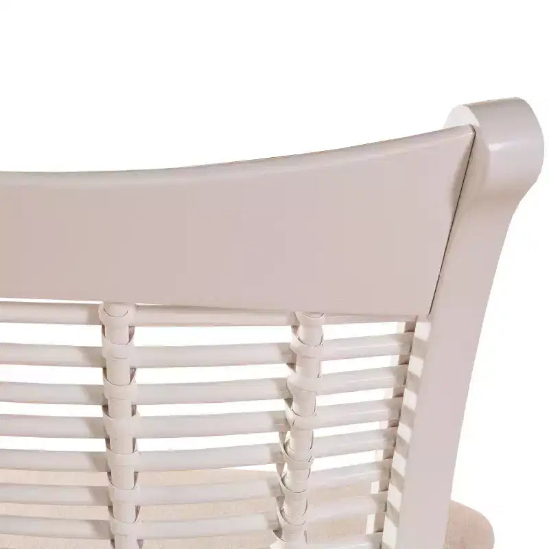 Chaises de salle à manger Bayberry en bois blanc