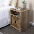 Compartiment de rangement carré pour table de chevet