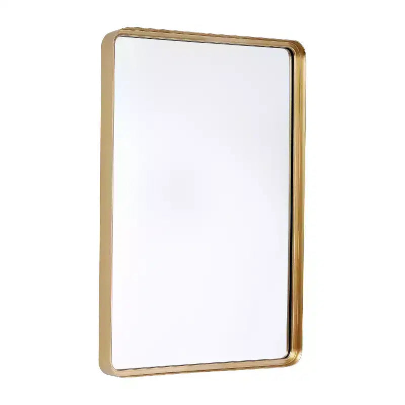 Emma and Oliver Wall Mirror with Silver Backing for Clarity and Shatterproof Glass for Entryways Bathrooms & More