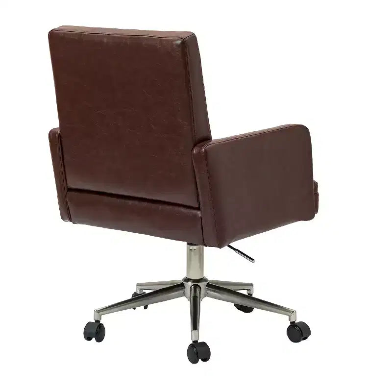 Fauteuil de bureau capitonné moderne