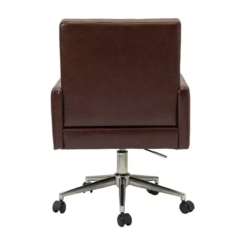 Fauteuil de bureau capitonné moderne