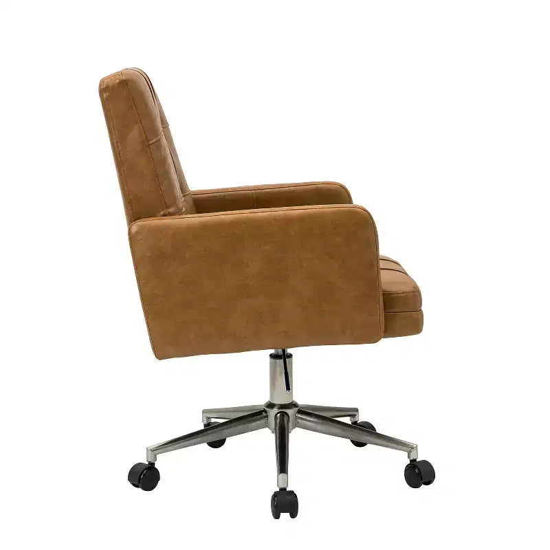 Fauteuil de bureau capitonné moderne