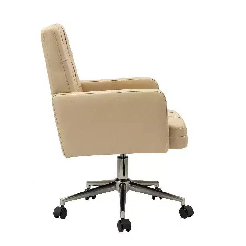 Fauteuil de bureau capitonné moderne