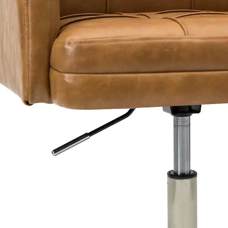 Fauteuil de bureau capitonné moderne