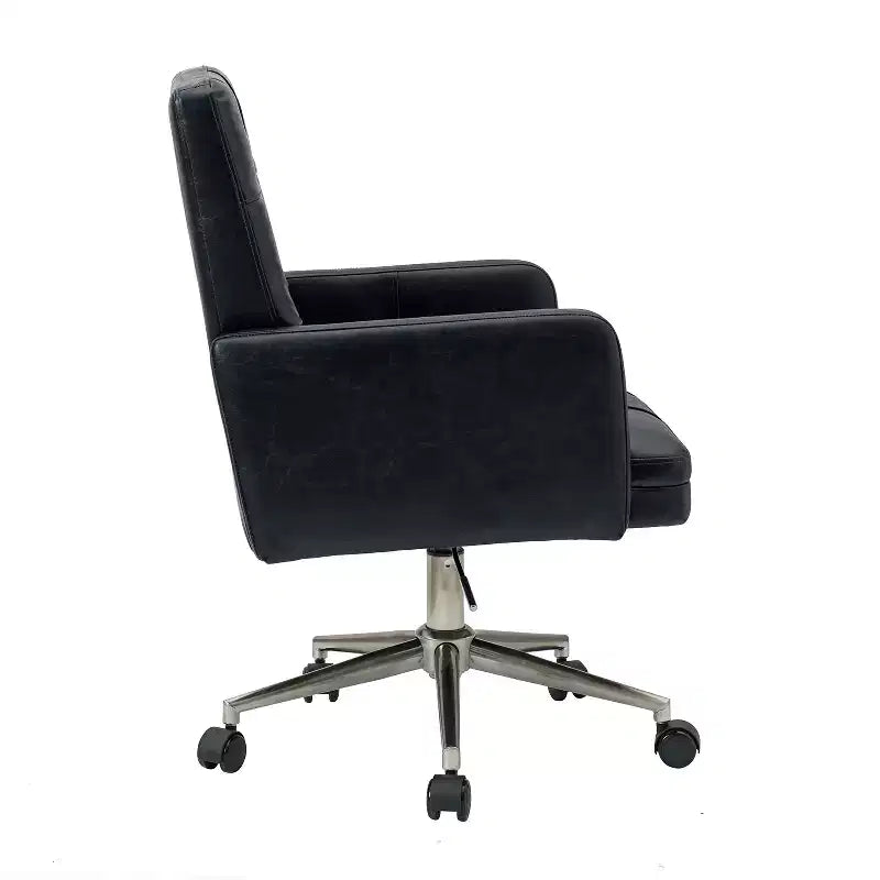 Fauteuil de bureau capitonné moderne