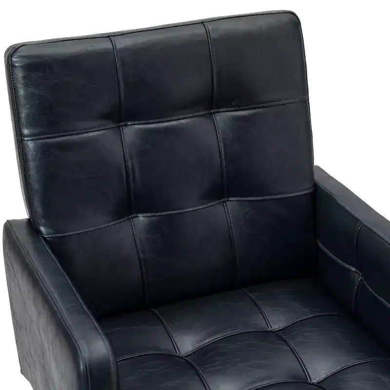 Fauteuil de bureau capitonné moderne