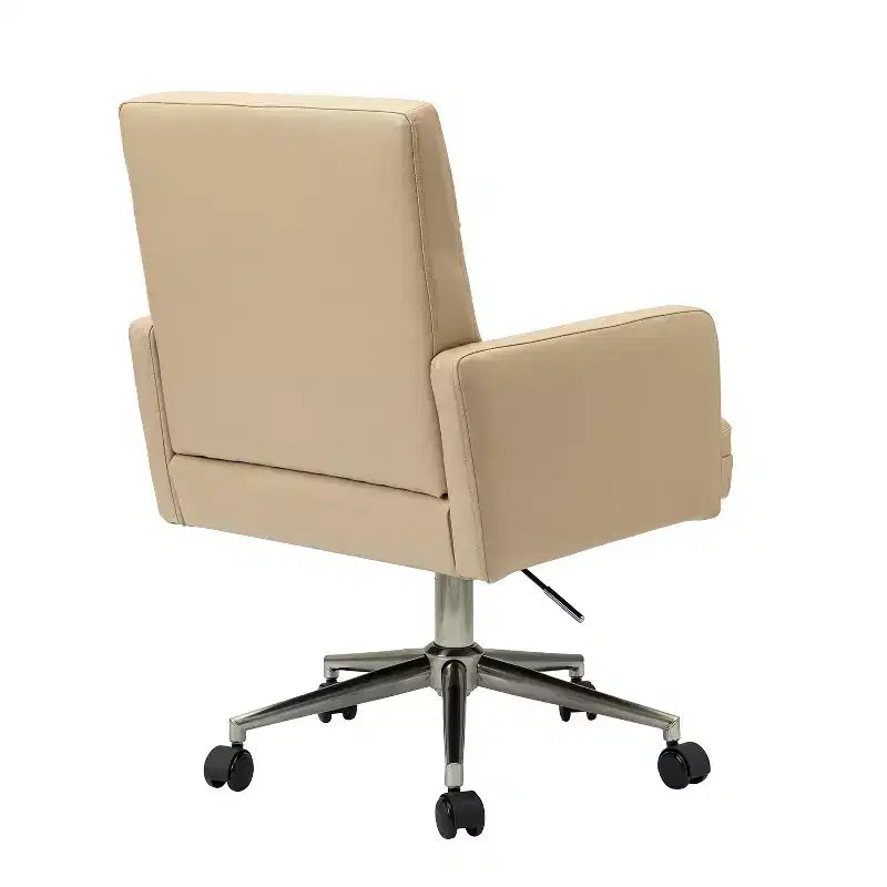Fauteuil de bureau capitonné moderne
