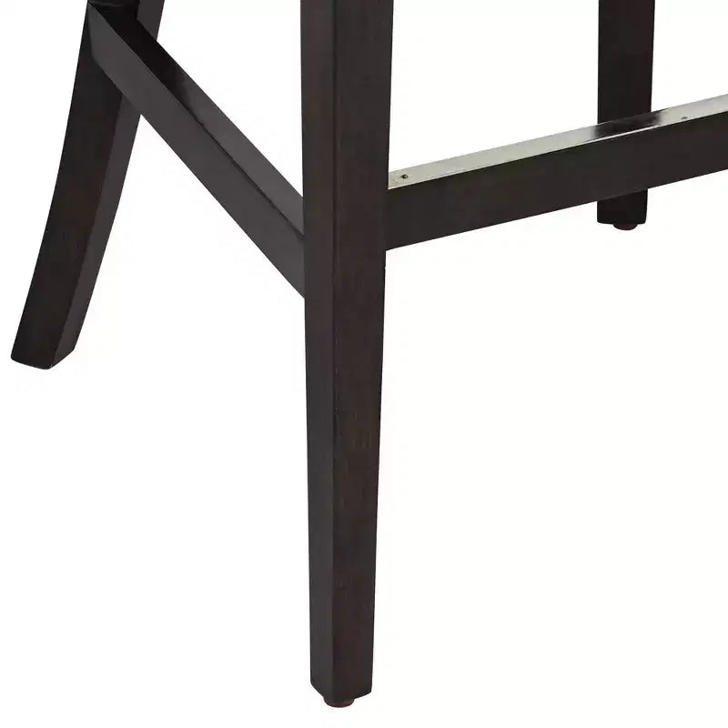 Tabouret de bar en bois marron