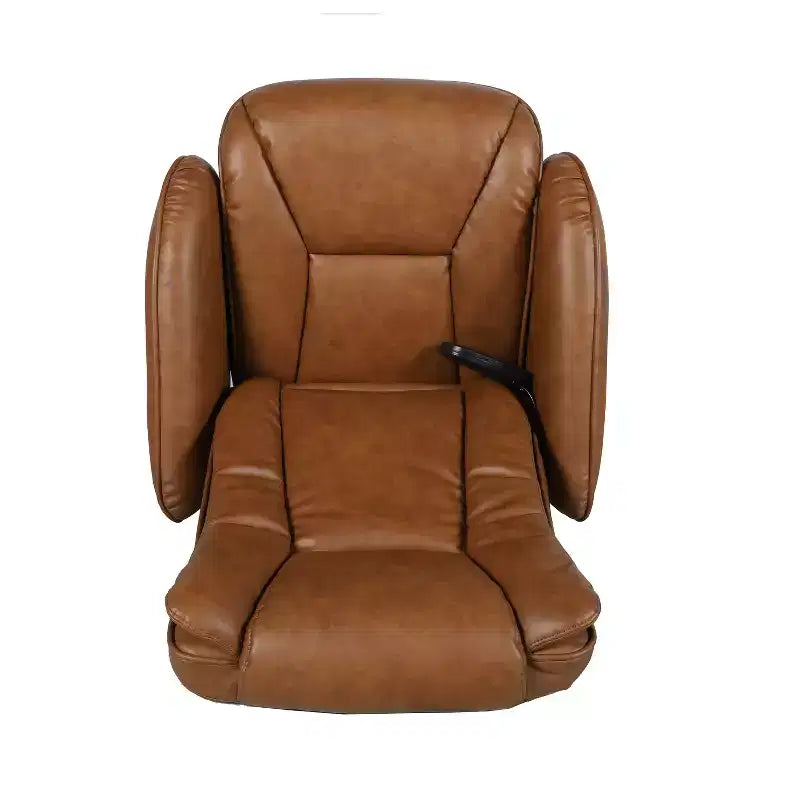 Fauteuil inclinable massant en peluche