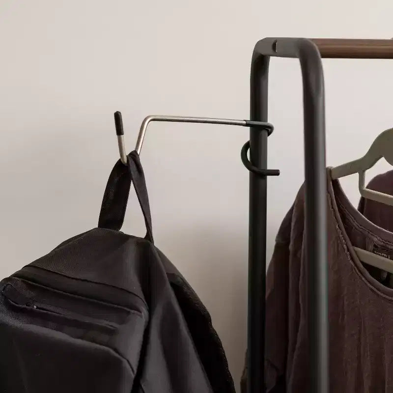 Portant à vêtements multifonctionnel en métal