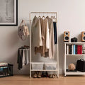 Portant à vêtements multifonctionnel en métal