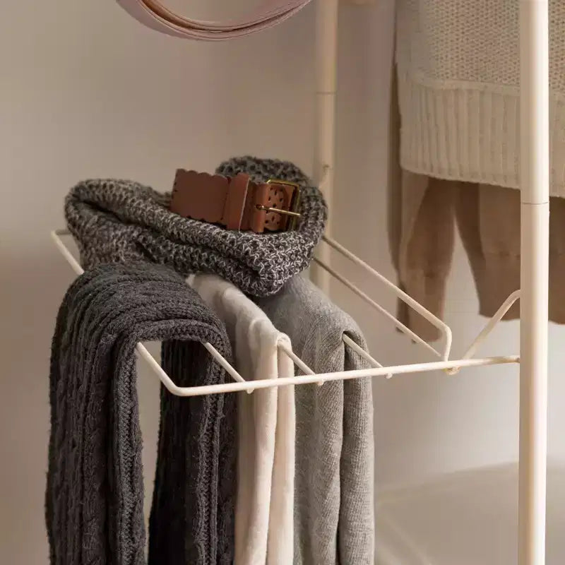 Portant à vêtements multifonctionnel en métal