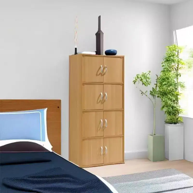 Armoire-bibliothèque de rangement à poser au sol